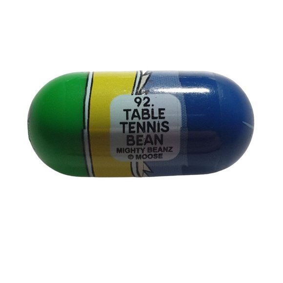 Mighty Beanz 92 Table Tennis Bean Series 2 2003 Moose Entertainment - Picture 2 of 4